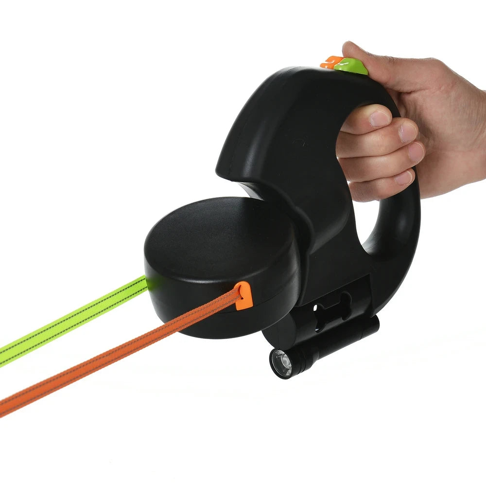 3-in-1 Double Head Dog Leash