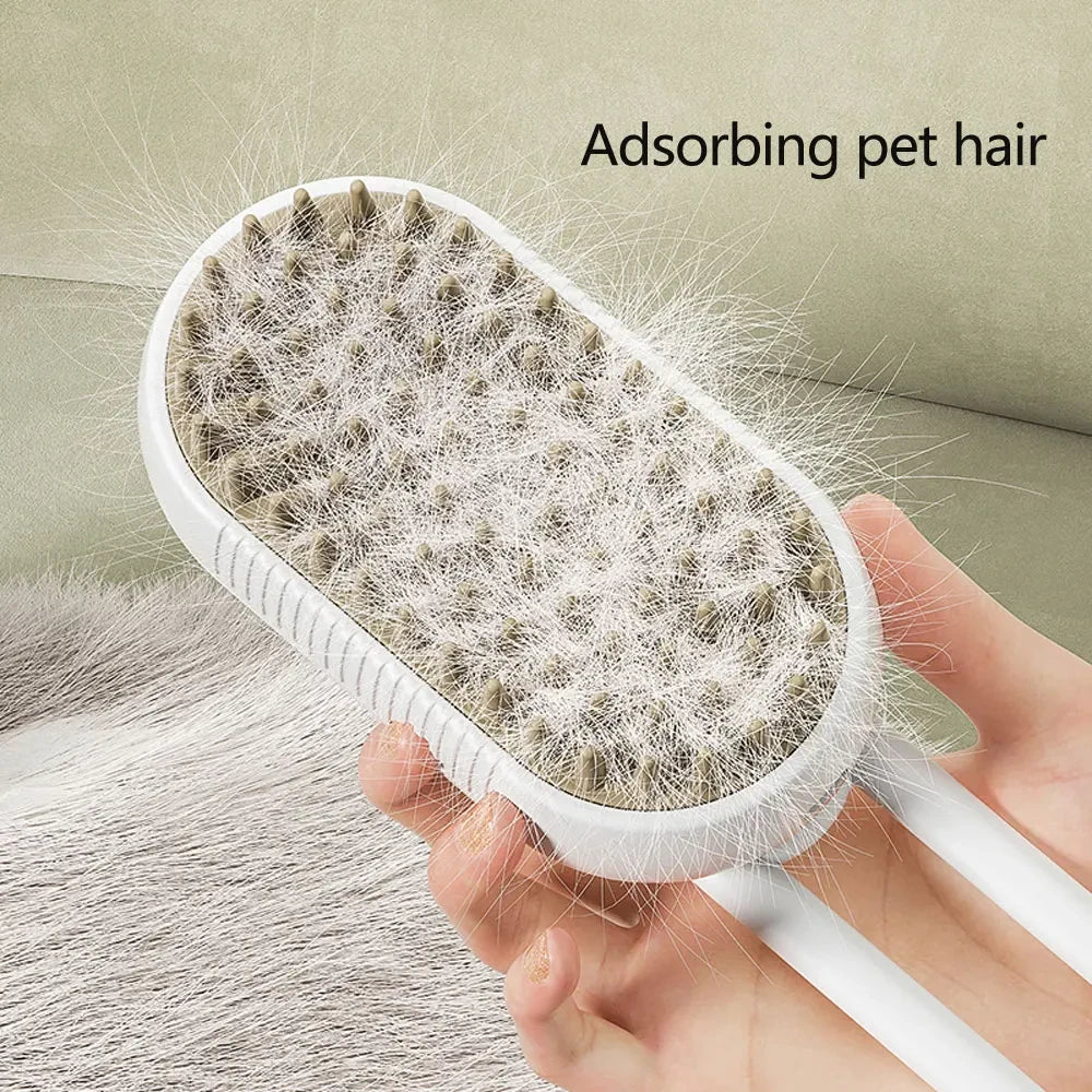 3-in-1 Steamy Pet Brush