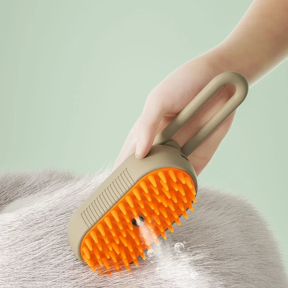 3-in-1 Steamy Pet Brush