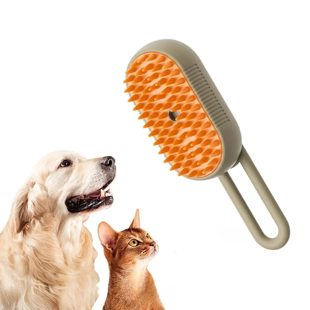 3-in-1 Steamy Pet Brush
